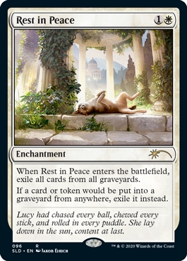 Rest in Peace Secret Lair Drop - Dog Day Art